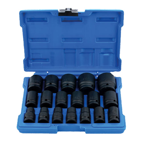 Impact Socket Set 1/2"Drive 18pc