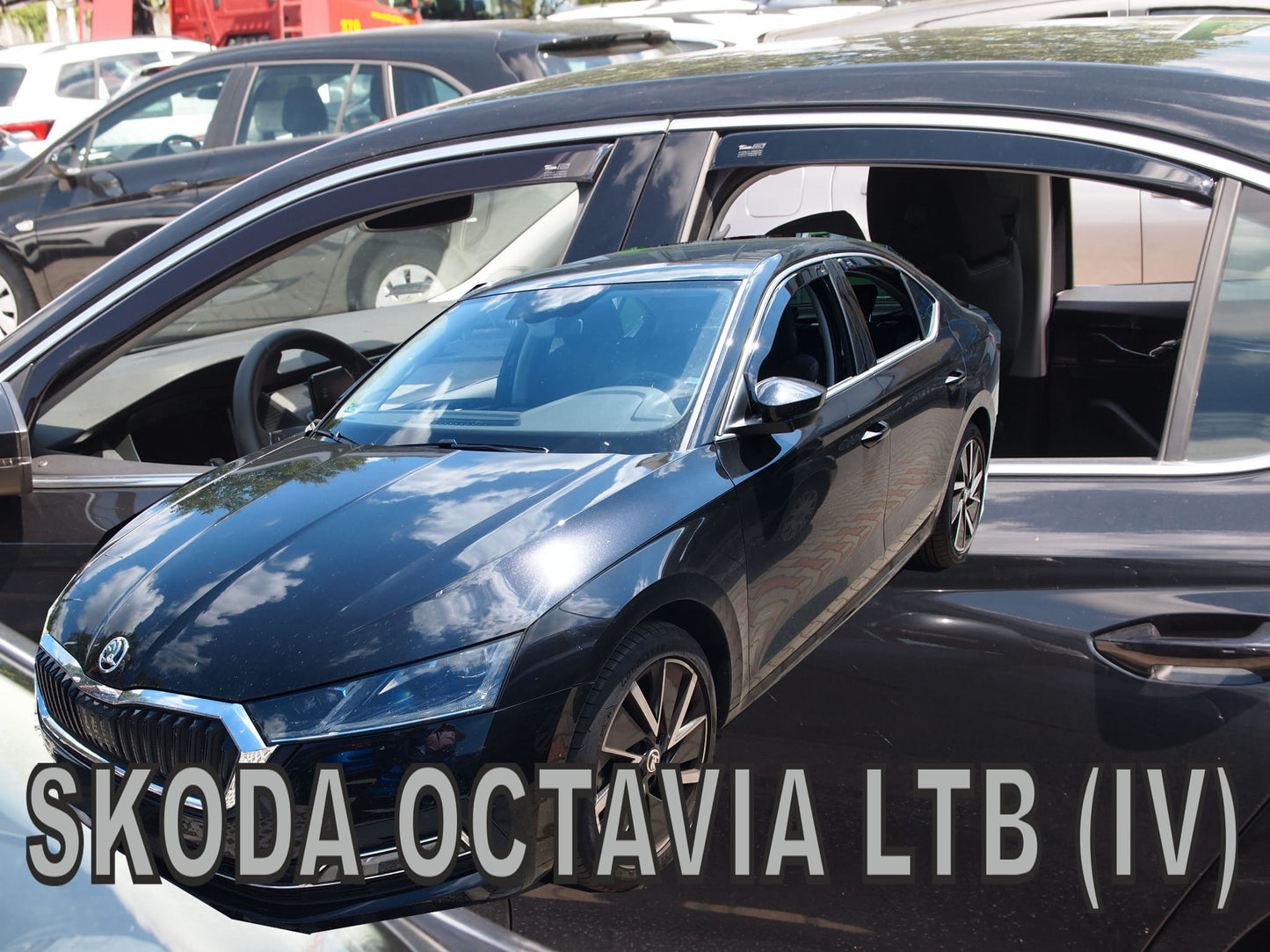 Skoda octavia 2022 onwards TEAM HEKO wind deflectors