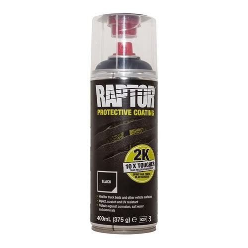 Raptor 2k aerosol black 400ML