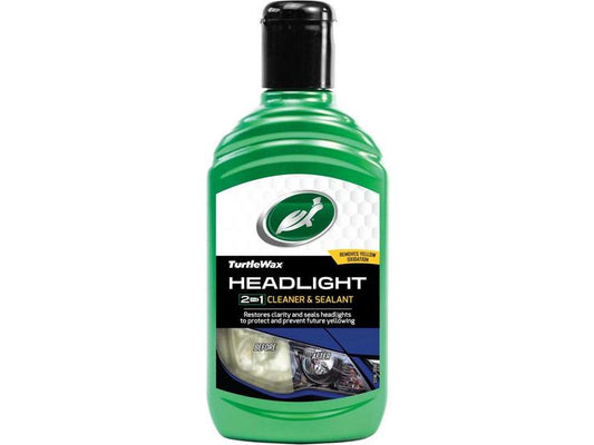 Turtle wax headlight clean and sealant