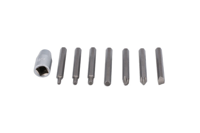 Impact Bit Set 8pc 1/2"D