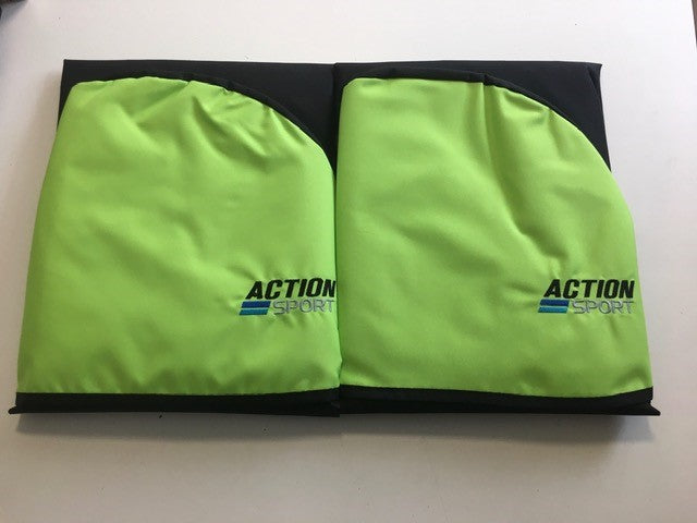 Action sport seat protectors - Lime Green