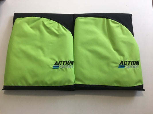 Action sport seat protectors - Lime Green