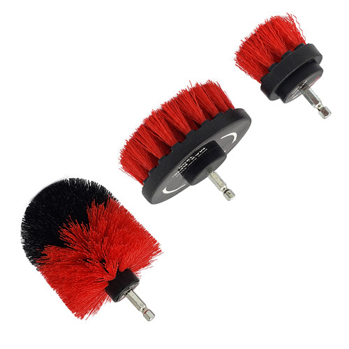 3 piece cleaning brush set