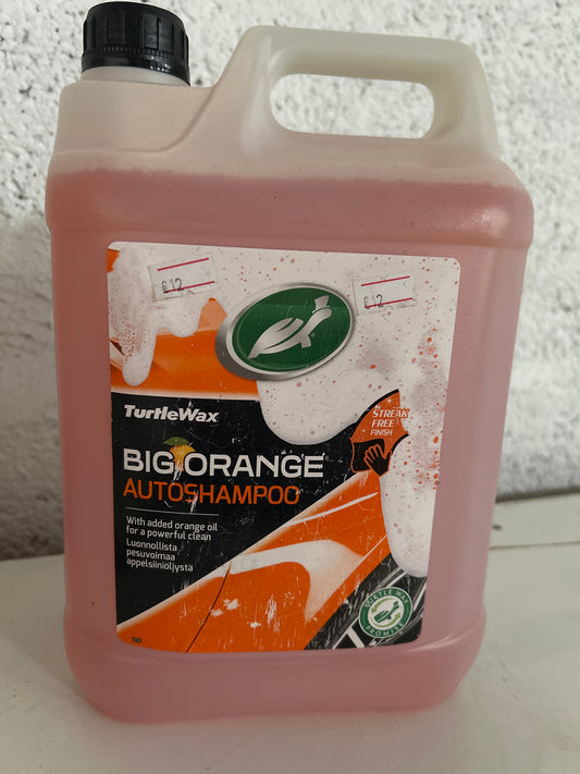 Turtle Wax big orange shampoo 5 litre
