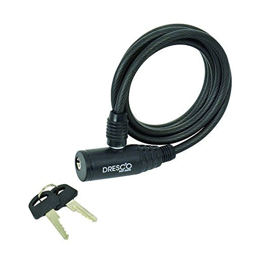 Dresco cable bike lock 150cm with key Ø 6mm