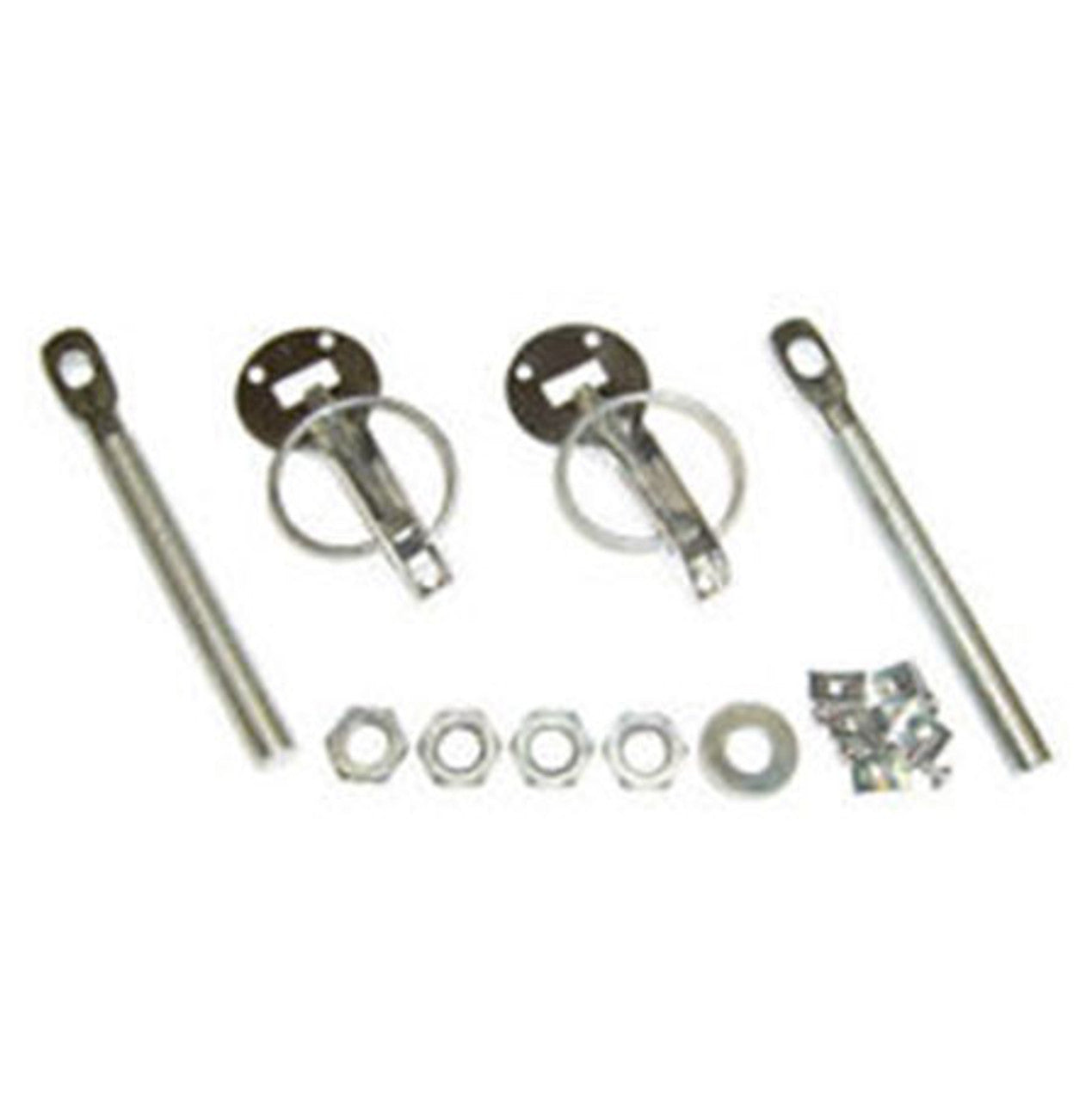 Motorsport bonnet securing pins