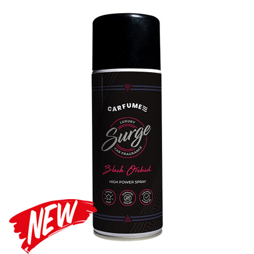 Carfume Black Orchid premium air freshener spray