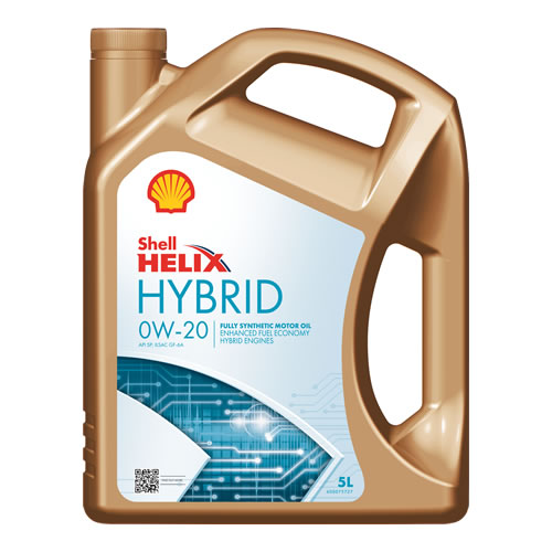 SHELL HELIX HYBRID 0W20 5L