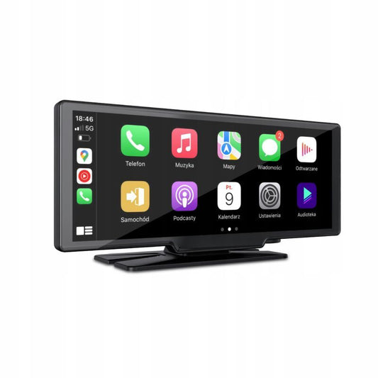 Nexadio CP300 Multimedia In – Car Tablet 10″ — CarPlay, Android Auto, Mirror Link, FM Transmitter