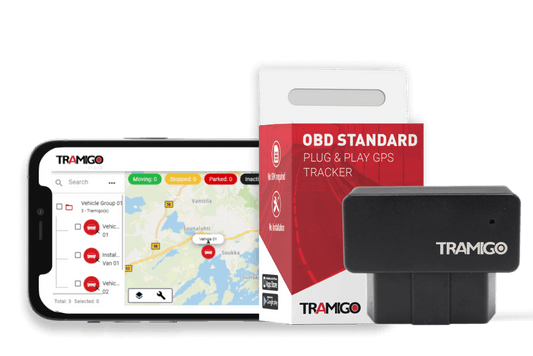 Tramigo OBD plug and play GPS tracker