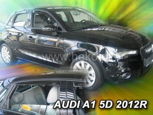 Audi A1 gen 1 2010-2018 5 door team heko wind deflectors