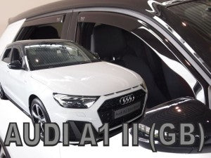 Audi A1 gen 2 2018 onwards 5 door team heko wind deflectors
