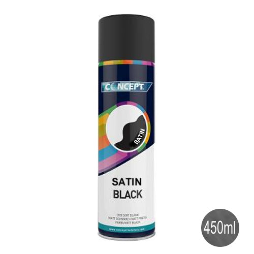 Concept satin black paint