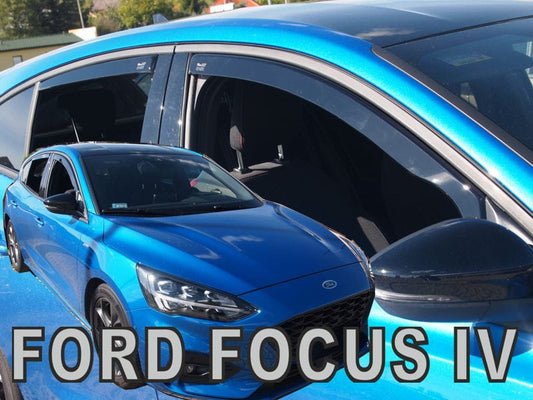 Ford focus gen 4 2018 onwards TEAM HEKO wind deflectors