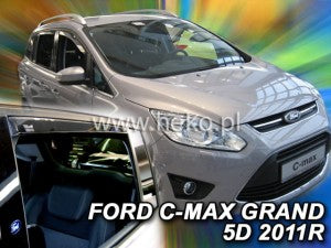 Team Heko wind deflectors Ford Grand C-Max 2011 onwards