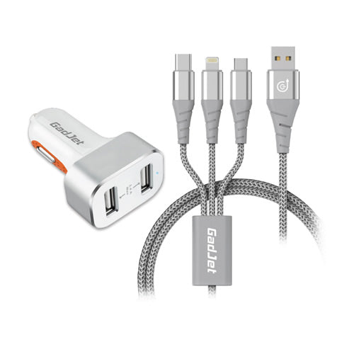 universal charge cable plus car charger