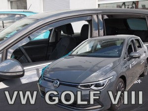 VW golf mk8 (2020 onwards) TEAM HEKO wind deflectors