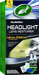 Turtle wax headlight lens restorer kit