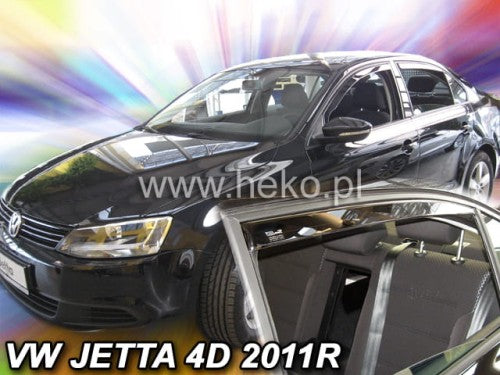 Team Heko Wind Deflectors VW Jetta 2011 onwards
