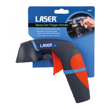 Laser tools spray can trigger handle