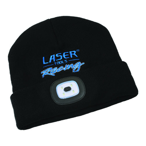 Laser tools LED Beanie Hat back