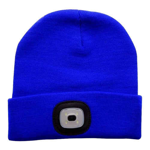 LED Beanie Hat blue