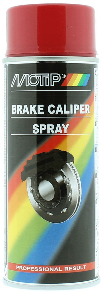 Motip red brake calliper paint