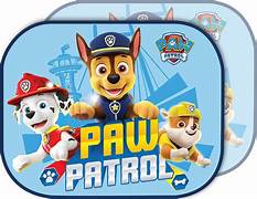 Kids Paw patrol stick on sun shade