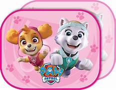 Kids Paw patrol stick on sun shade