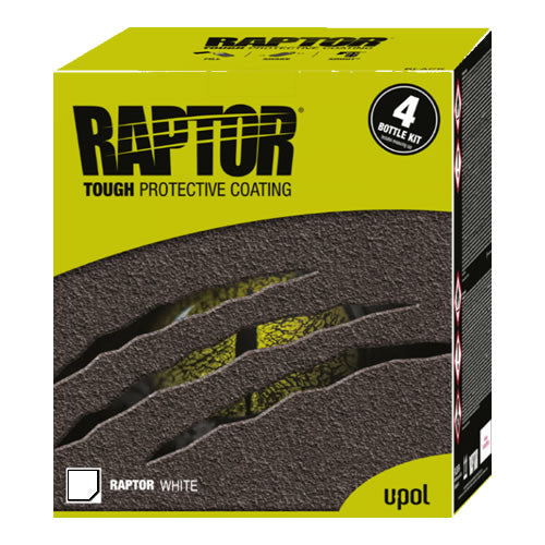 Raptor White spray on liner kit 4L