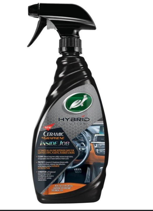 Turtle Wax hybrid ceramic & graphene inside job