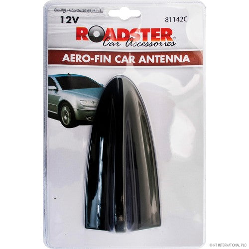 Shark fin radio antenna