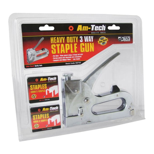 heavy duty 3 way staple gun