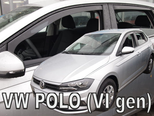 VW Polo 2017 onwards TEAM HEKO wind deflectors